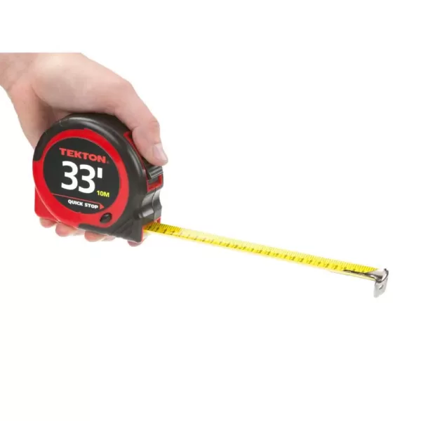 TEKTON 33 ft. x 1 in. Tape Measure