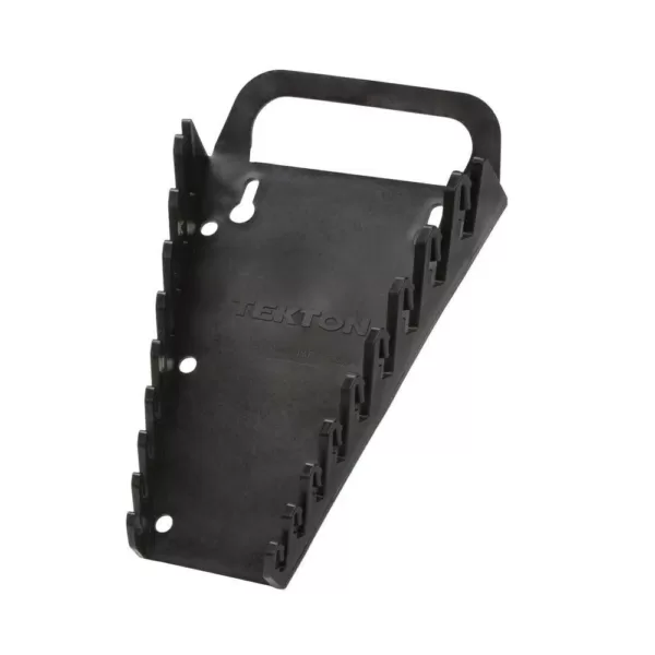 TEKTON 5 in. 9-Tool Store-and-Go Wrench Rack Keeper in Black