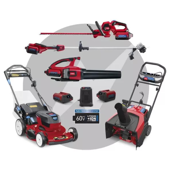 Toro Recycler 21 in. 60-Volt Lithium-Ion Cordless Battery Walk Behind Push Lawn Mower - 4.0 Ah Battery/Charger Included