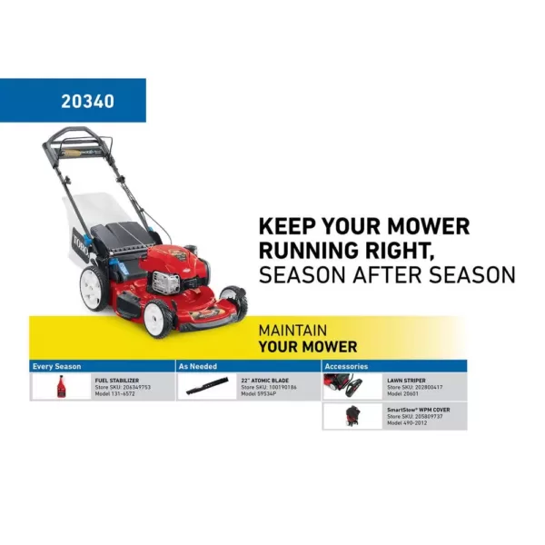 Toro Recycler 22 in. SmartStow Personal Pace Variable Speed High-Wheel Drive Gas Walk Behind Self Propelled Lawn Mower