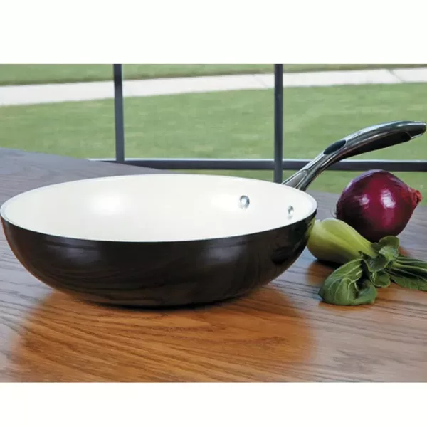 Tramontina Gourmet Ceramica Deluxe Aluminum Stir-Fry Pan