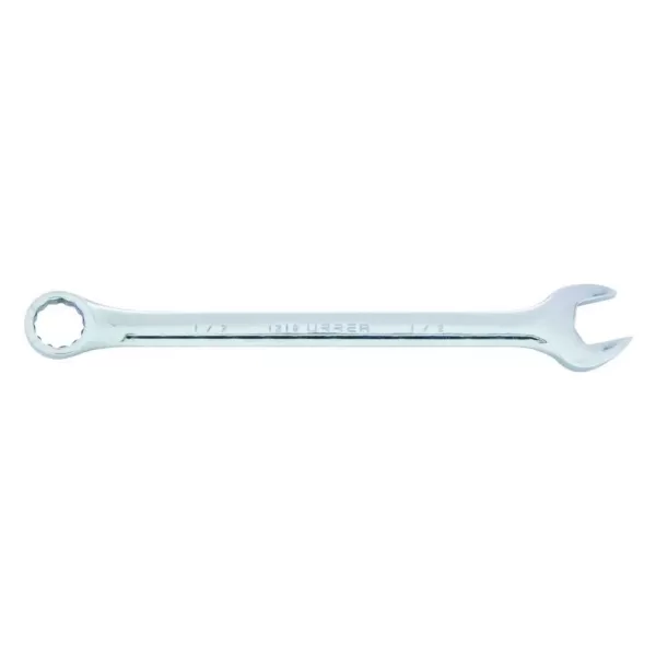 URREA 1-1/8 in. 12 Point Combination Chrome Wrench