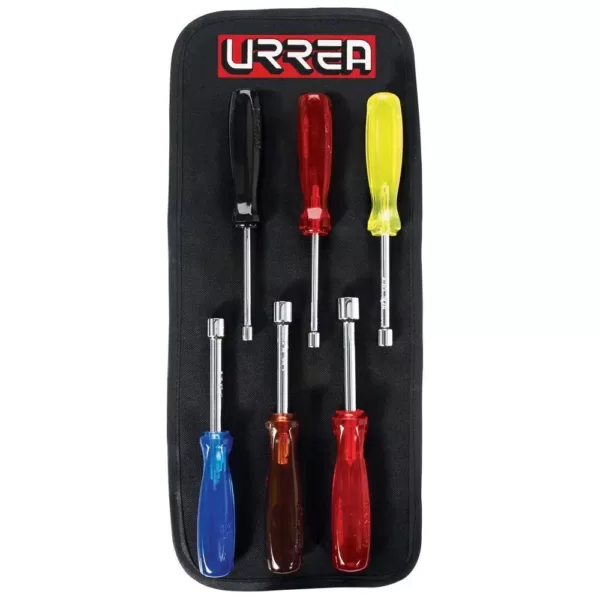 URREA Hex Driver Amber Screwdriver Set (6-Piece)