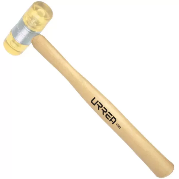 URREA 13 oz. Plastic Cap Hammer with Oak Handle