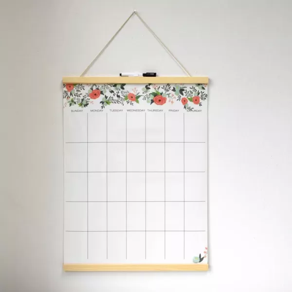 WallPops Garden Rose Dry Erase Tapestry Memo Board