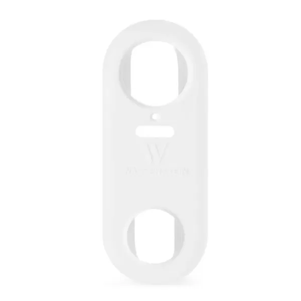 Wasserstein White Protective Silicone Skin Compatible with Google Nest Hello Video Doorbell - Extra-Layer of Protection