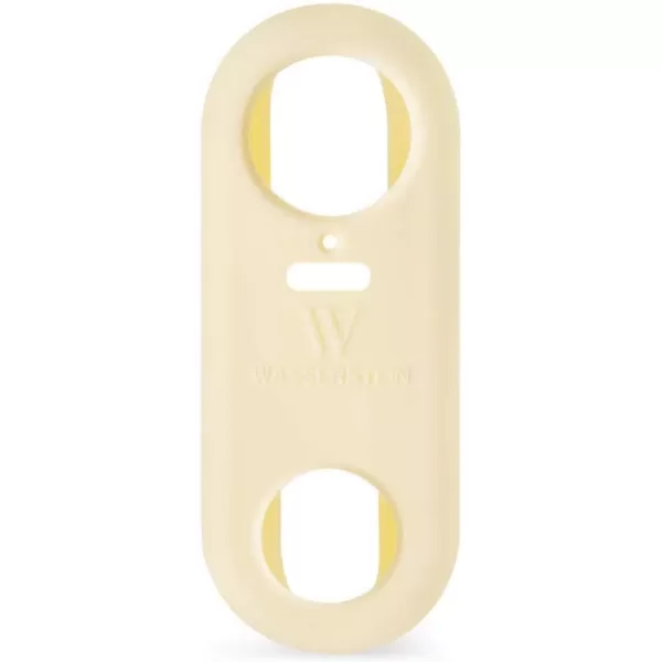 Wasserstein Beige Protective Silicone Skin Compatible with Google Nest Hello Video Doorbell - Extra-Layer of Protection