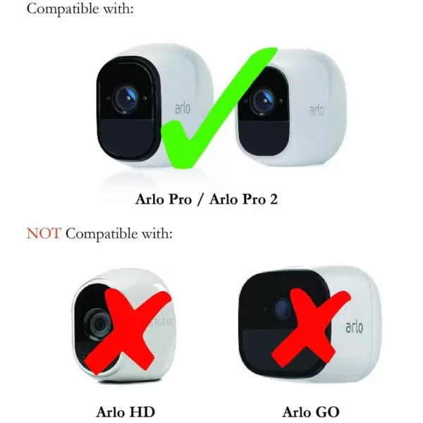 Wasserstein Arlo Pro and Pro 2 Protective Silicone Skins - Accessorize and Protect Your Arlo Camera (3-Pack, Camouflage)