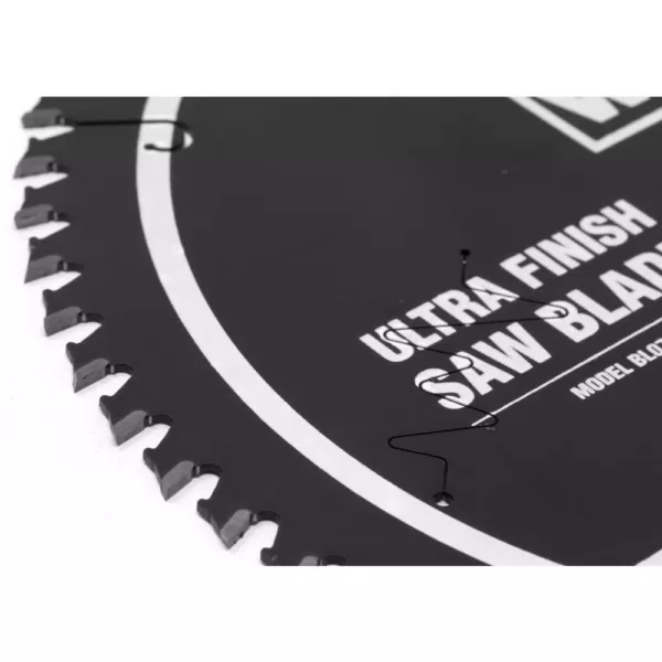 WEN 7.25 in. 60-Tooth Carbide-Tipped Professional Ultra Fine-Finish Circular Saw Blade with Cool-Cut Coating