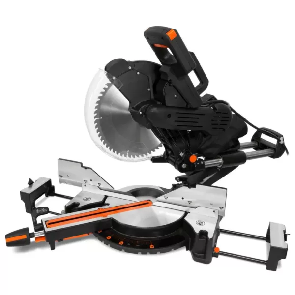 WEN 15 Amp 12 in. Dual Bevel Sliding Compound Miter Saw with Laser