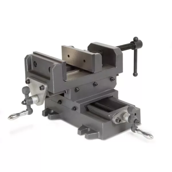 WEN 5-1/8 in. Compound Cross Slide Industrial Strength Benchtop Vise