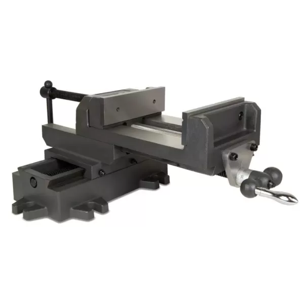 WEN 6-1/8 in. Compound Cross Slide Industrial Strength Benchtop Vise