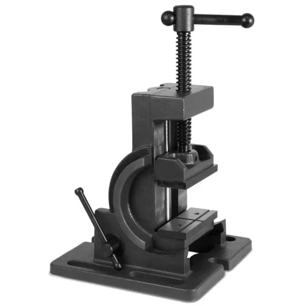 WEN 3.25 in. Industrial Strength Benchtop and Drill Press Tilting Angle Vise