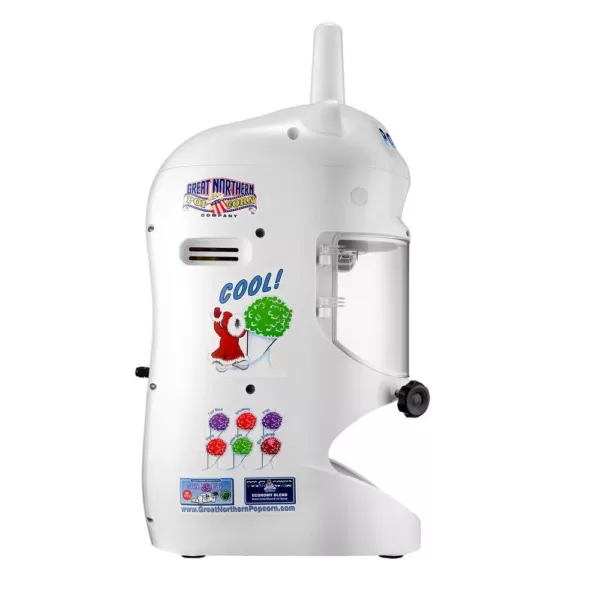 Great Northern Great Northern Polar Pal 128 oz. White  Ice Block Shaver and Snow Cone Machine