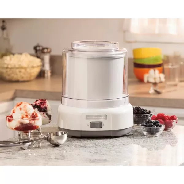 Hamilton Beach 1.5 Qt. White Ice Cream Maker