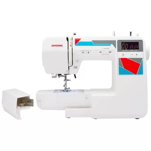 Janome MOD-100Q Quilting and Sewing Machine with Bonus Quilting Accessories