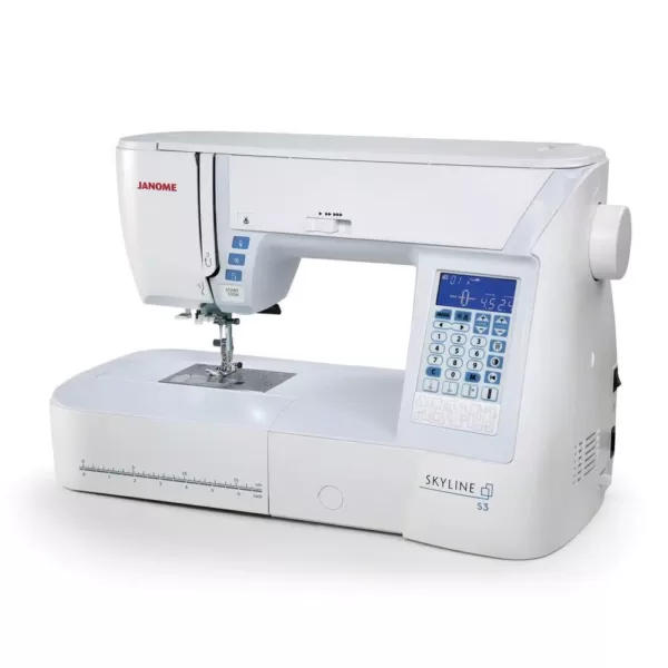 Janome Skyline S3 120 Stitch Sewing Machine with Large Workspace