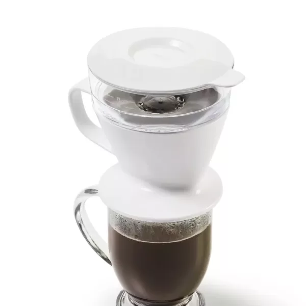 OXO Good Grips 1.5-Cup White Pour-Over Coffee Maker