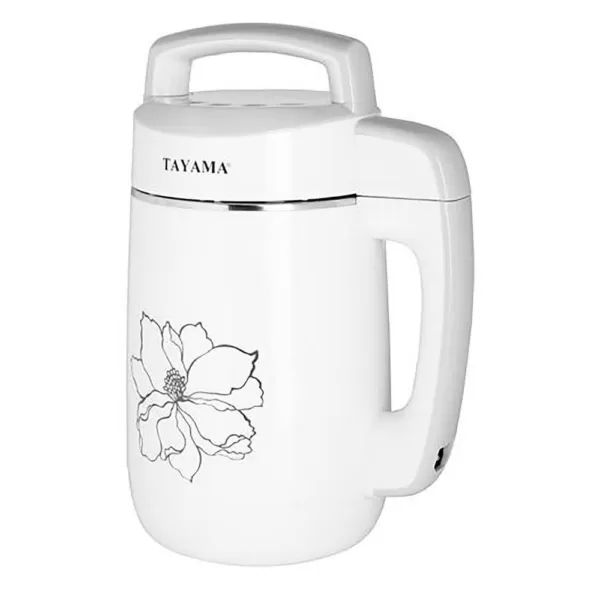 Tayama Multi-Functional 1.1 L White Stainless Steel Soy Milk Maker