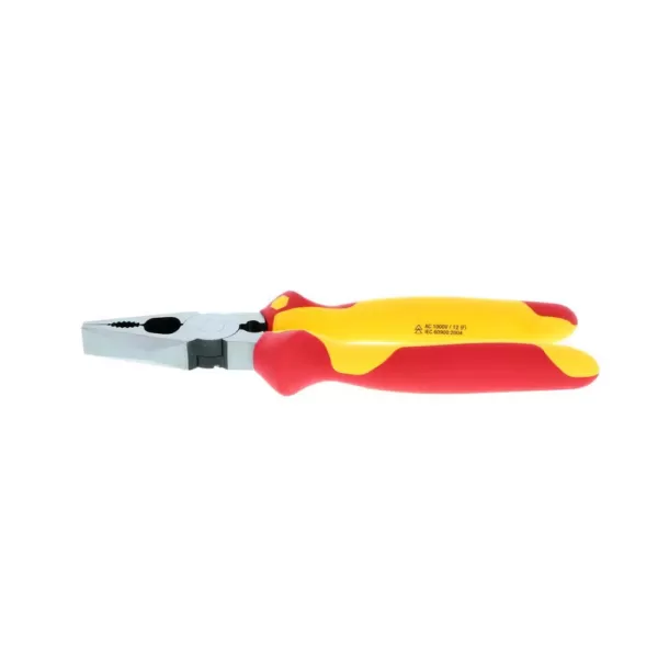 Wiha Insulated Industrial Series SoftGrip Lineman's Pliers