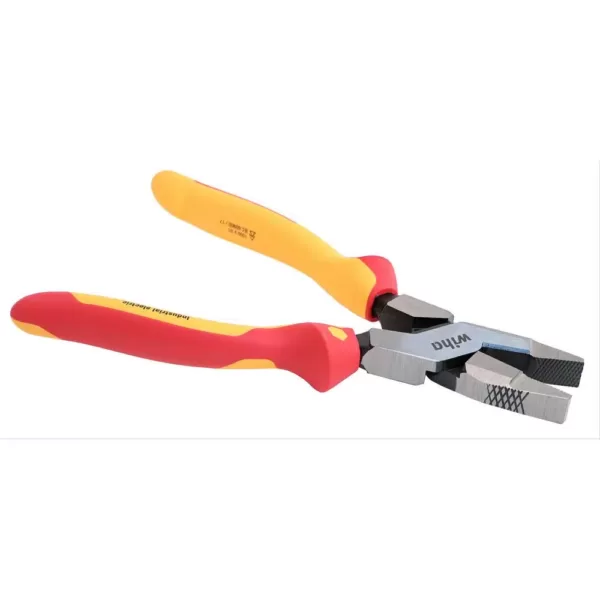 Wiha Insulated Industrial Series SoftGrip NE Style Lineman's Pliers