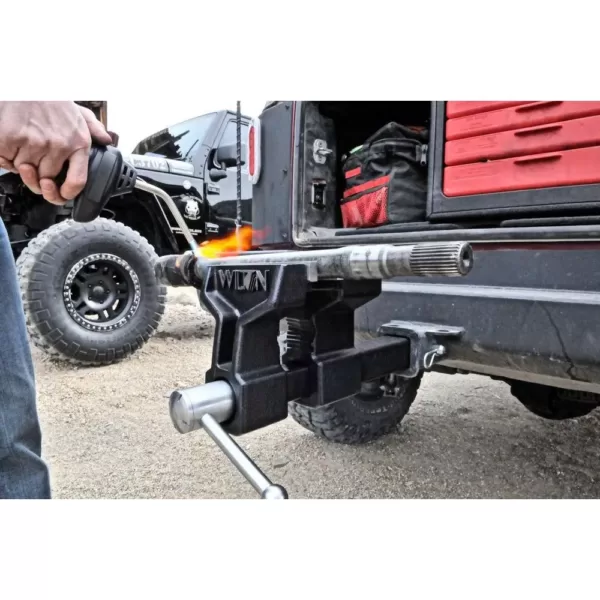 Wilton 6 in. All Terrain ATV Truck Vise Hitch2Bench, 5 in. Throat Depth