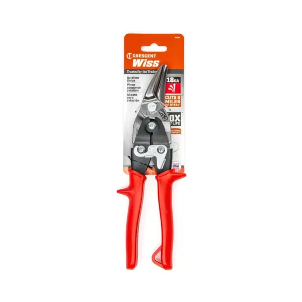 Wiss 9-3/4 in. Compound Action Straight and Left Aviation Snips