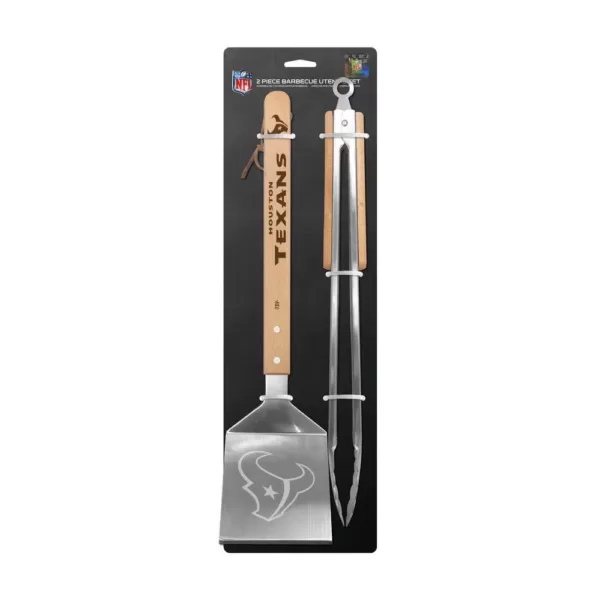 sportsvault Green Bay Packers 2-Piece BBQ Utensil Set