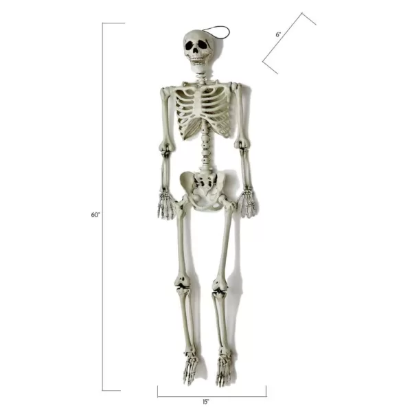 Worth Imports 60 in. Halloween Life Size Hanging Skeleton