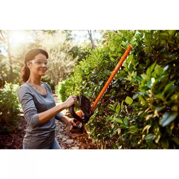 Worx POWER SHARE 20-Volt Li-Ion 22 in. Electric Cordless Hedge Trimmer, 3/4 in. Cutting Capacity (Tool-Only)