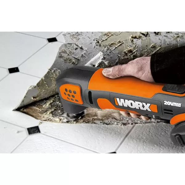 Worx POWER SHARE 20-Volt Oscillating Tool