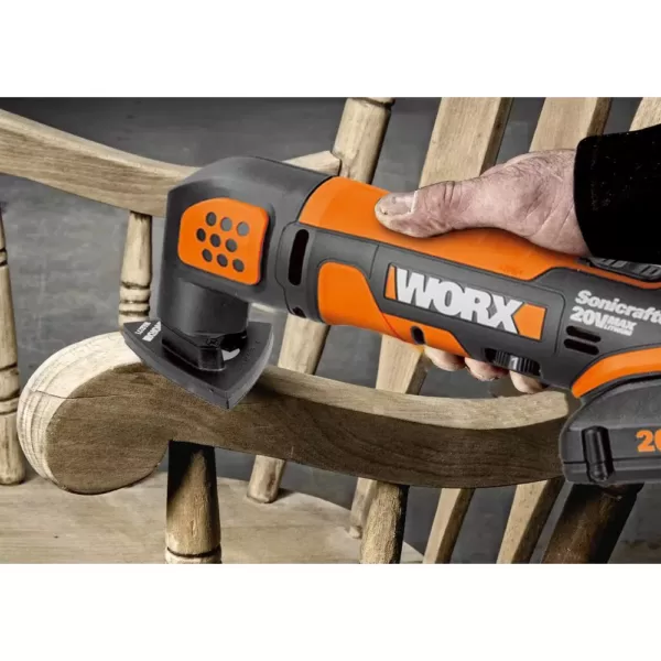 Worx POWER SHARE 20-Volt Oscillating Tool