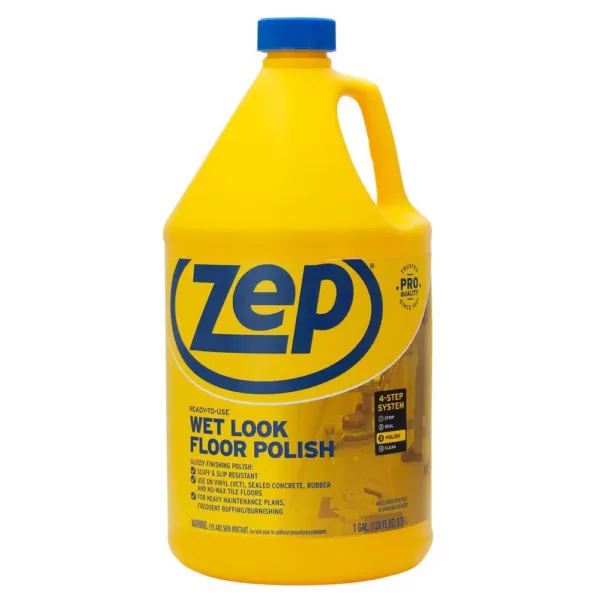 ZEP 1 Gal. Wet Look Floor Polish (Case of 4)